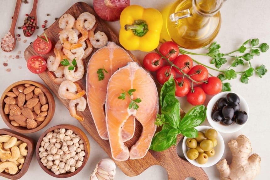 Cá và các loại hạt giàu Omega 3
