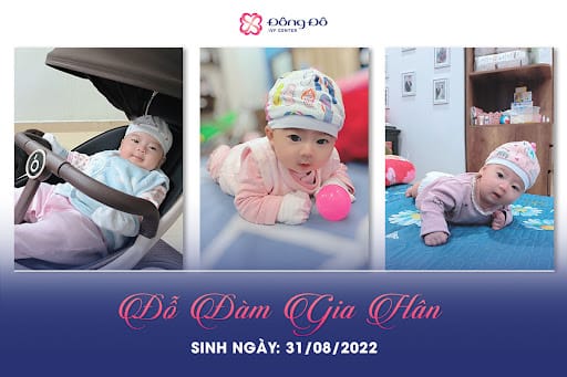 Em bé Gia Hân mang tới niềm hạnh phúc của gia đình