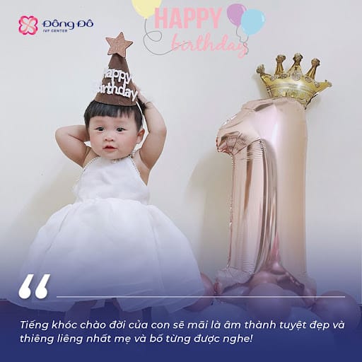 Công chúa nhỏ của bố mẹ chào đời ngày 02/06/2021