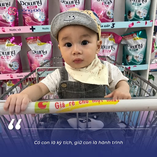 Dưới sự theo dõi cẩn thận, hai mẹ con chị Hằng đã cán đích thành công