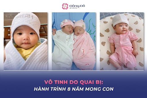 Hy vọng có con đến với vợ chồng anh Minh khi tới khám tại Đông Đô IVF Center