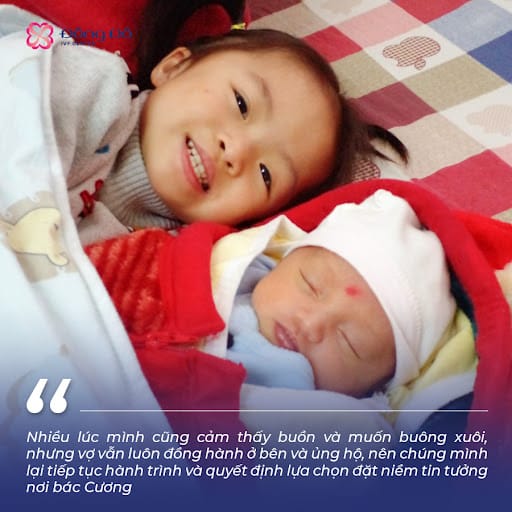 Sau 3 lần IVF không thành công, chị Thúy quyết định đặt niềm tin vào Đông Đô IVF Center