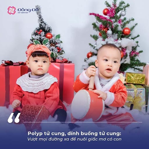 Bé Gia Bảo và Gia Hân