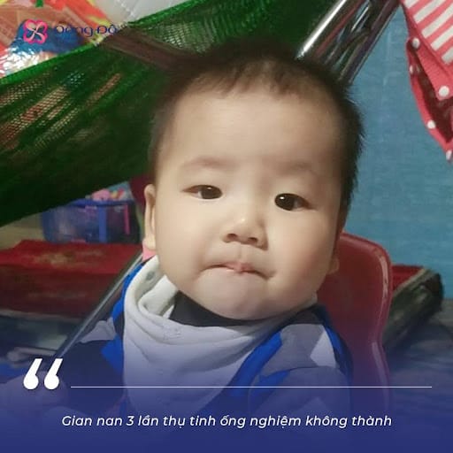 Hai vợ chồng lặn lội từ Nam ra Bắc để thực hiện IVF nhằm mong có con. 