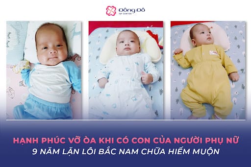 Khao khát có con, vợ chồng chị Hương đã đi khám chữa từ Nam ra Bắc