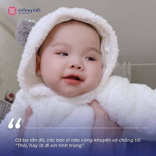 Rất nhiều lần anh Toàn được khuyên nên đi xin tinh trùng.