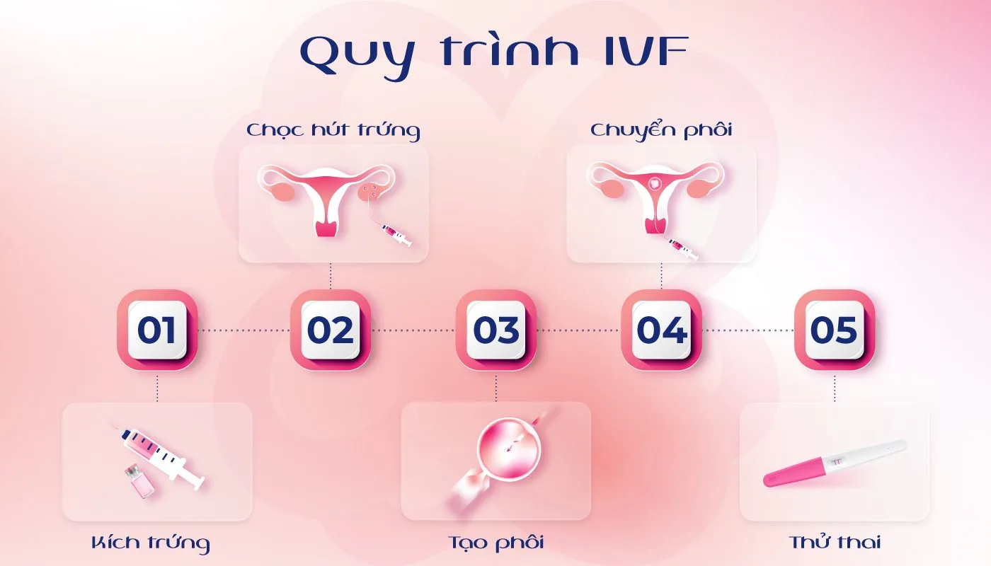 Chuyển phôi là một bước trong quá trình IVF, những phôi khỏe mạnh nhất sẽ được đưa vào buồng tử cung của mẹ bằng ống thông Catheter
