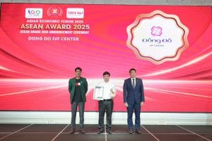 [THOIDAI.COM.VN] Đông Đô IVF Center lọt “Top 10 Thương hiệu nổi tiếng ASEAN 2025”, khẳng định vị thế y học Việt Nam trên bản đồ Quốc tế