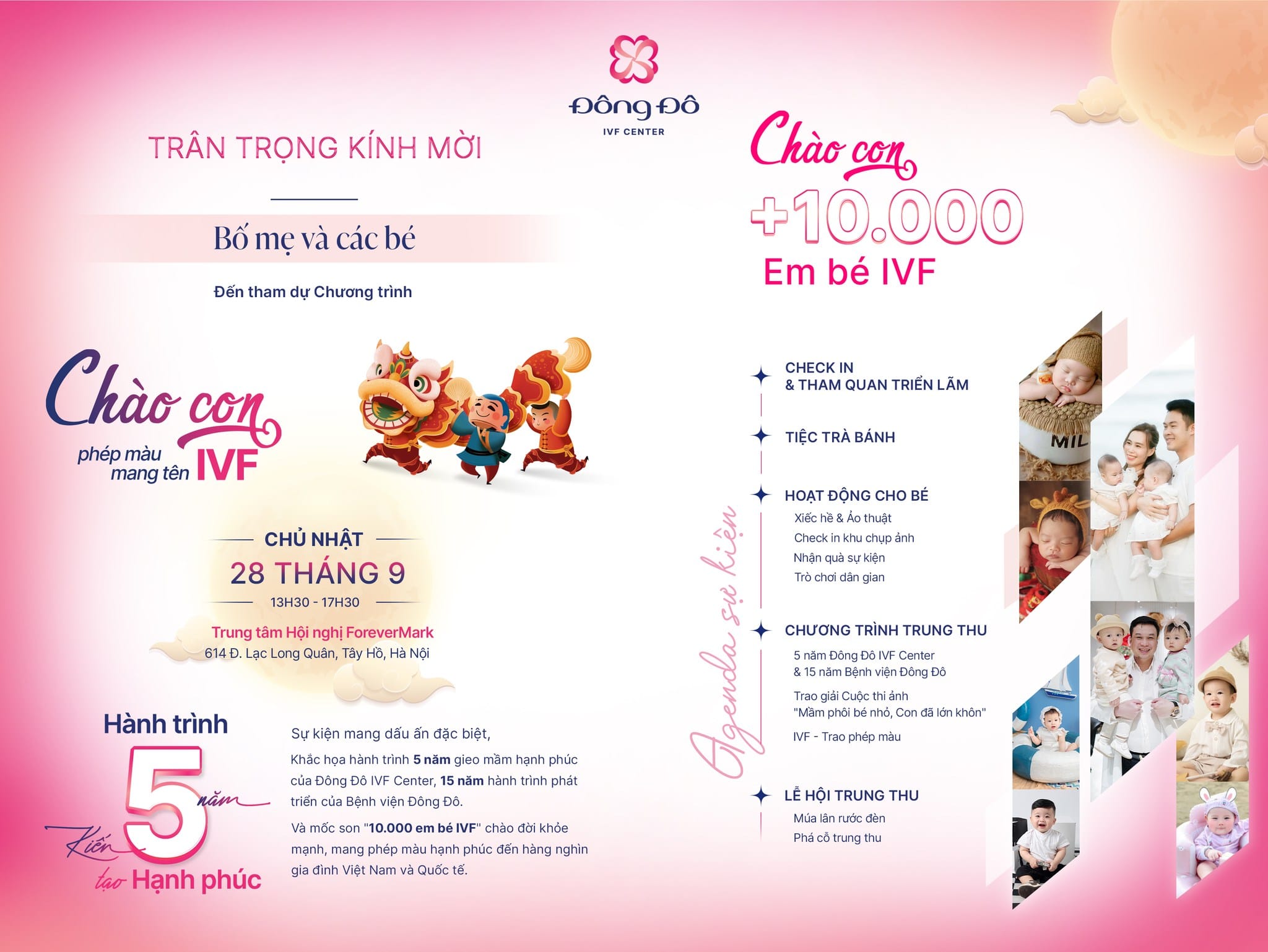 Chào con phép màu mang tên IVF