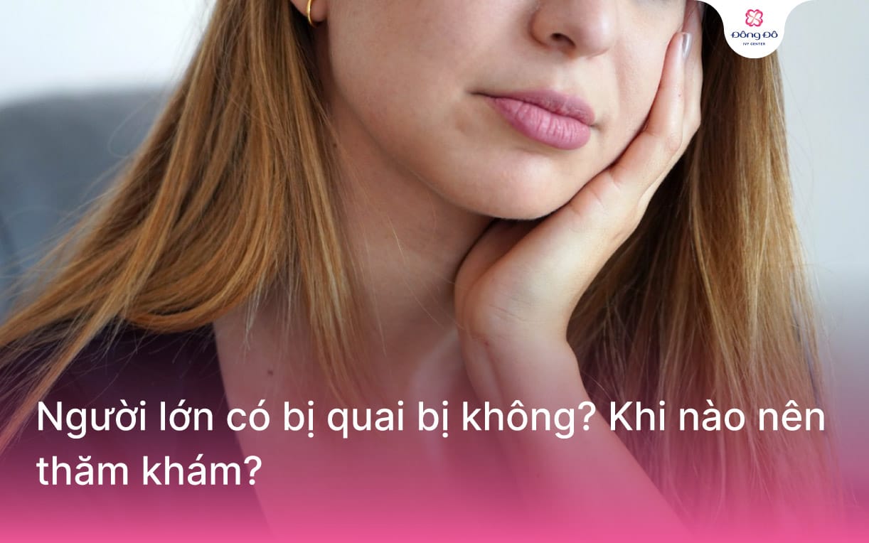 Người lớn có bị quai bị không