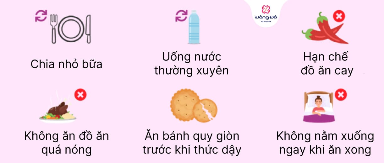 mẹo giảm triệu chứng
