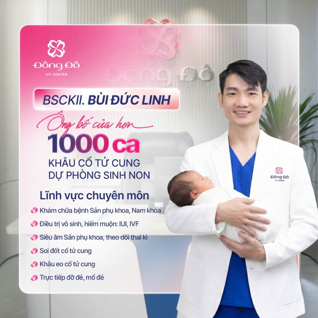 Bác sĩ Linh đã thực hiện hơn 1000 ca khâu cổ tử cung dự phòng sinh non.