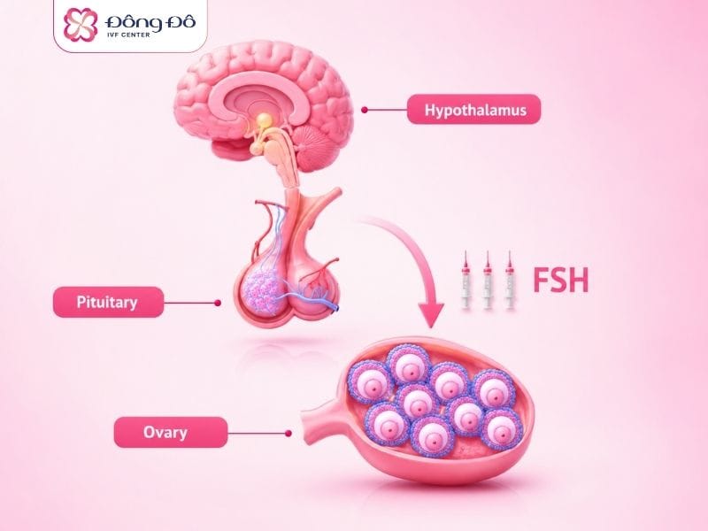 Cơ chế sản sinh FSH