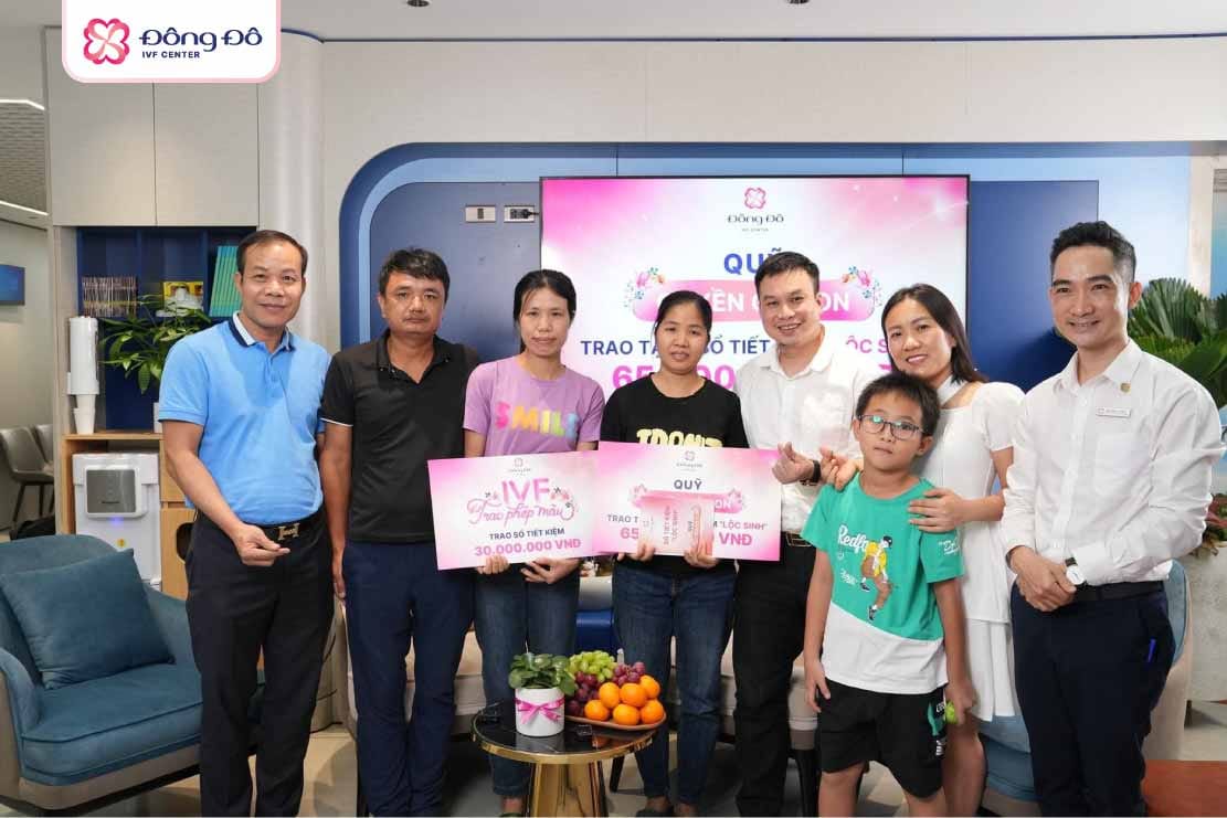 Chương trình IVF - Trao phép màu của Đông Đô IVF Center đã trao hơn 500 xuất hỗ trợ các gia đình có hoàn cảnh khó khăn - dân tộc thiểu số, kể từ thời điểm khởi xướng (2022).