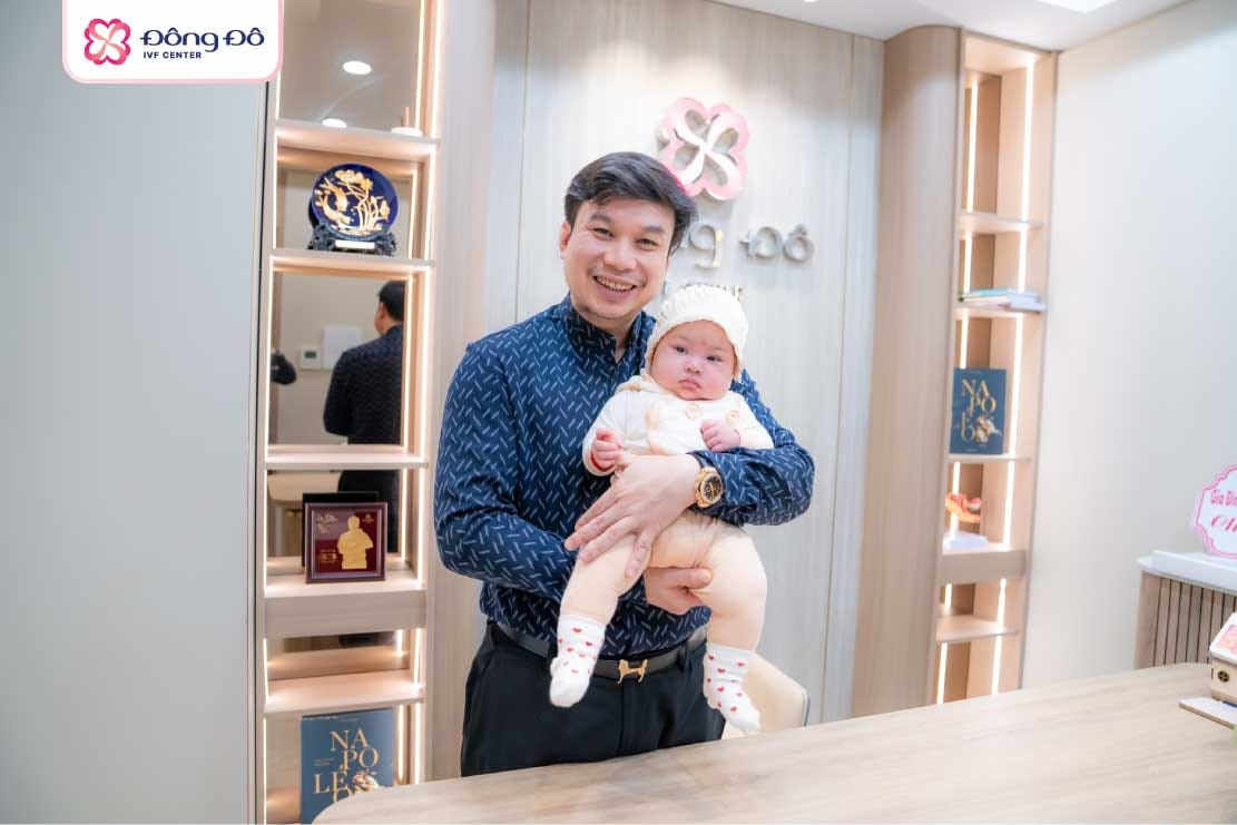 Đông Đô IVF Center - dẫn đầu bởi bác sĩ Tăng Đức Cương - tự hào là Trung tâm Hỗ trợ Sinh sản có tỷ lệ điều trị IVF thành công cao nhất miền Bắc