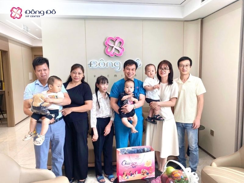 Đông Đô IVF Center là đơn vị làm IVF uy tín, được 10000+ gia đình tại miền Bắc tin tưởng