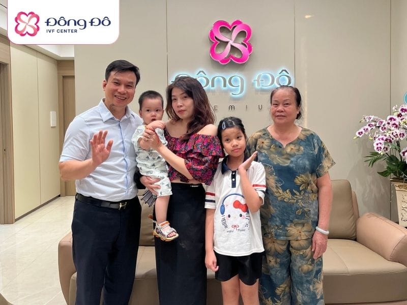 Đông Đô IVF Center tự hào là đơn vị có tỷ lệ điều trị IVF thành công cao nhất Miền Bắc với hơn 80% các gia đình đón con yêu khỏe mạnh