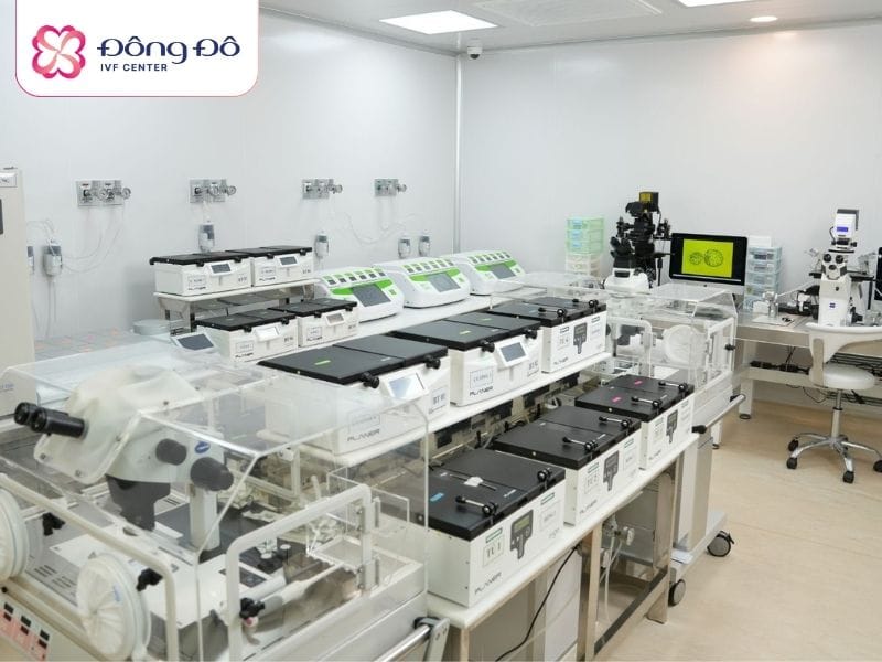 Đông Đô IVF Center sở hữu phòng nuôi phôi lớn nhất Đông Nam Á, luôn là lựa chọn hàng đầu điều trị IVF tại miền Bắc