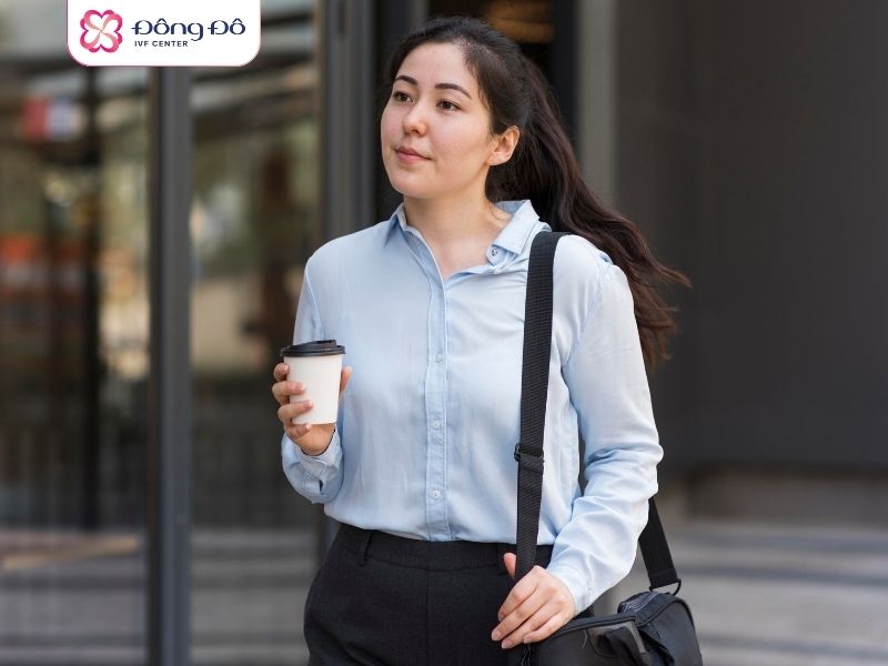 Mẹ có thể đi làm ngay ngày hôm sau khi thực hiện thủ thuật IUI
