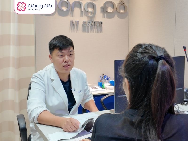 Các y bác sĩ sẽ tư vấn phương pháp hỗ trợ sinh sản phù hợp nhất với tình trạng sức khỏe của hai vợ chồng