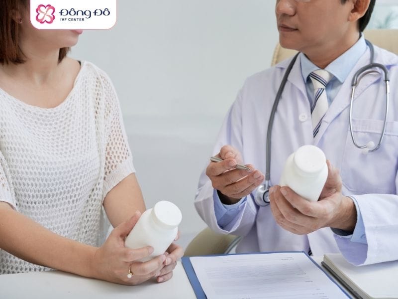 Điều trị theo triệu chứng bằng thuốc theo chỉ định của bác sĩ