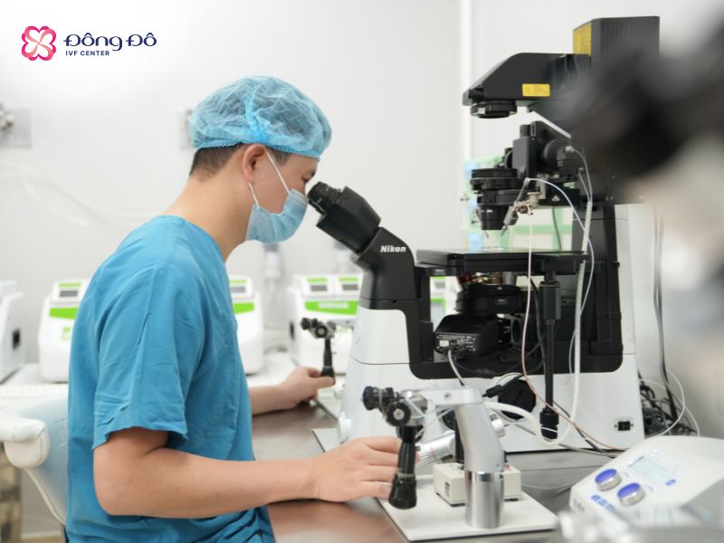 Phòng Lab Đông Đô IVF Center được trang bị những công nghệ hiện đại hàng đầu thế giới hiện nay