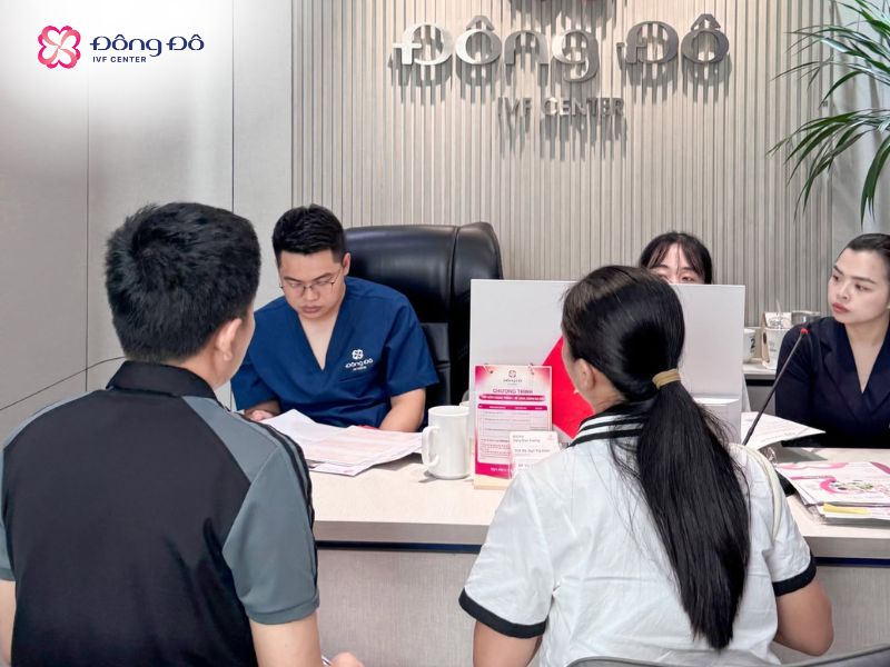 Các bác sĩ tại Đông Đô IVF Center có kinh nghiệm điều trị với đa dạng các bệnh lý gây vô sinh hiếm muộn, tăng tỷ lệ thành công khi điều trị nói chung