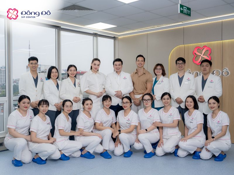 Đội ngũ bác sĩ tại Đông Đô IVF Center là các thạc sĩ, Bác sĩ Chuyên khoa II có kinh nghiệm dày dặn trong lĩnh vực HTSS