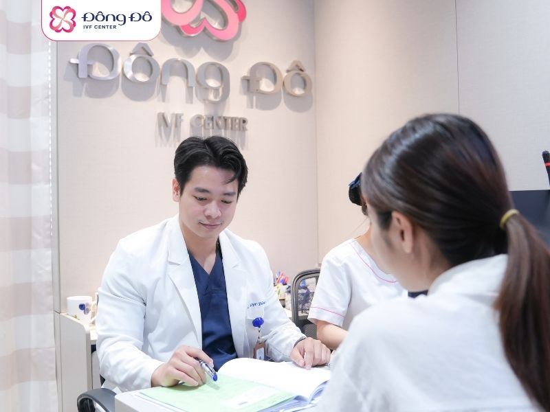 Sau chuyển phôi từ 10-14 ngày, mẹ sẽ được test beta HCG