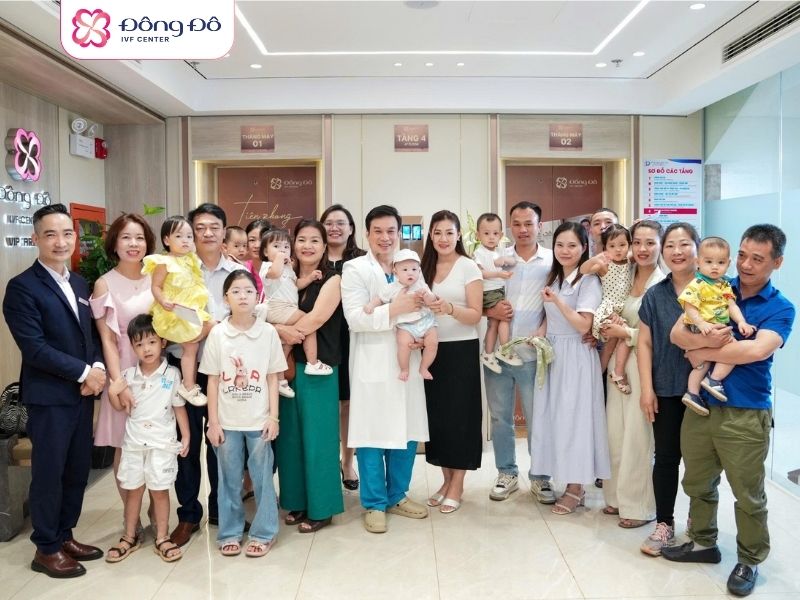 Đông Đô IVF Center tự hào đã giúp hàng chục ngàn gia đình được hạnh phúc trọn vẹn