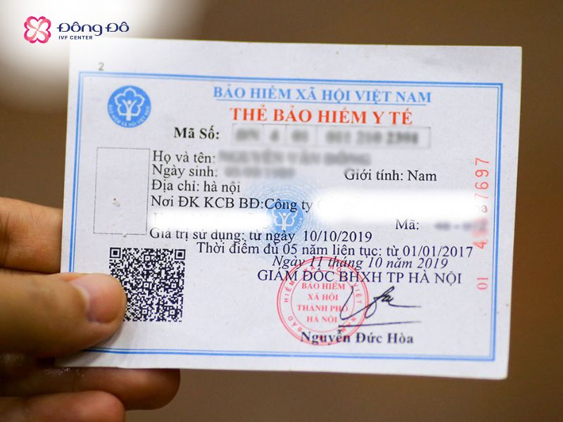 Gia đình nên đem theo thẻ bảo hiểm y tế nếu có