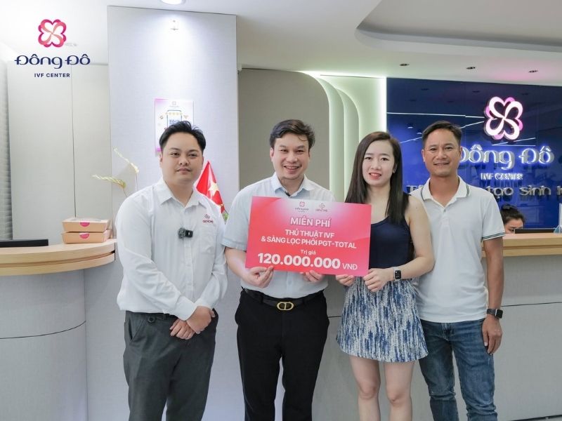 Đông Đô IVF Center hỗ trợ các ca sàng lọc Thalassemia 