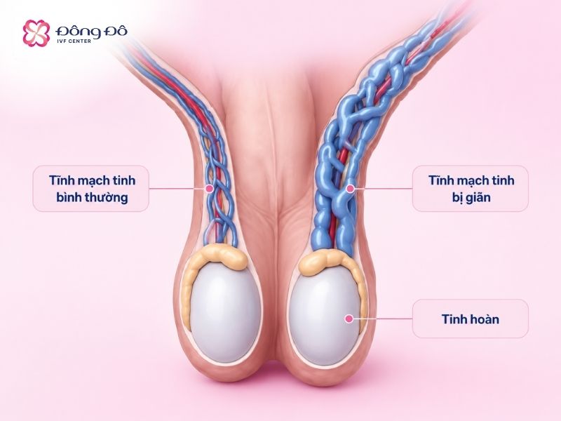 Nam giới nghi ngờ hoặc đã biết bị giãn tĩnh mạch thừng tinh cũng cần đi khám ngay lập tức