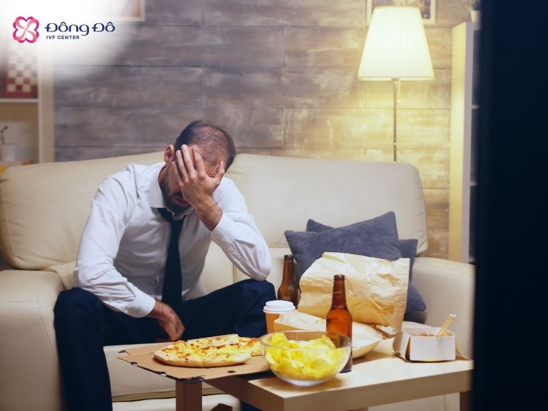 Nam giới có lối sống độc hại khi muốn có con cũng nên đi khám vô sinh hiếm muộn sớm